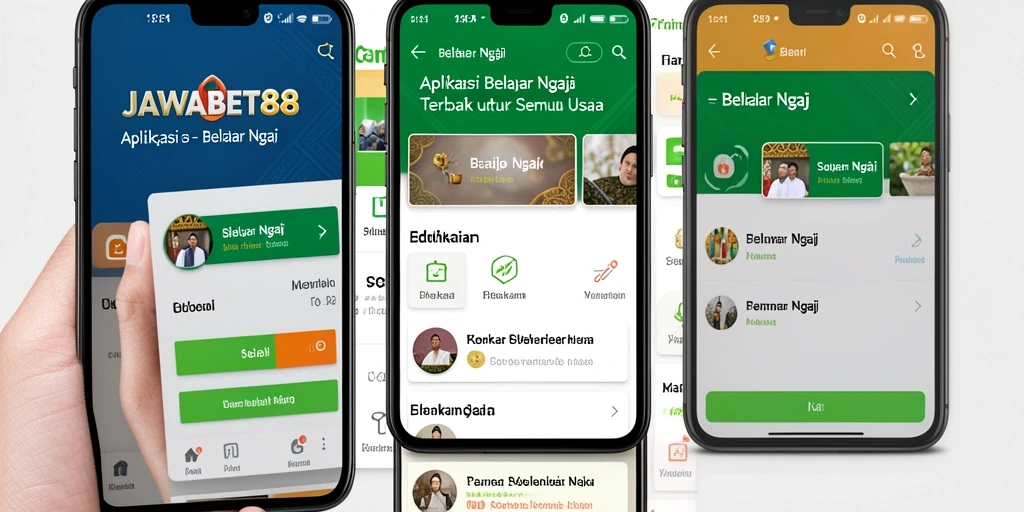 Antarmuka JAWABET88 yang menarik dan mudah digunakan.