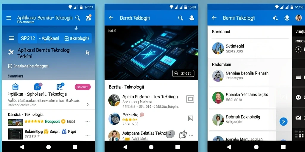 Tampilan antarmuka user-friendly aplikasi SP212.