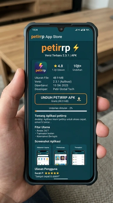 Unduh dan Instal APK petirrp Terbaru 2.8.8