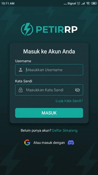 Masuk ke Akun Petirrp Anda dengan Mudah
