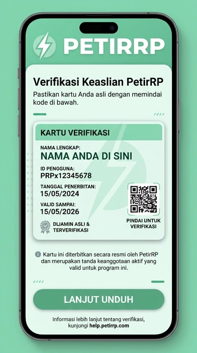 Kanal Resmi petirrp untuk Pengguna Android Indonesia